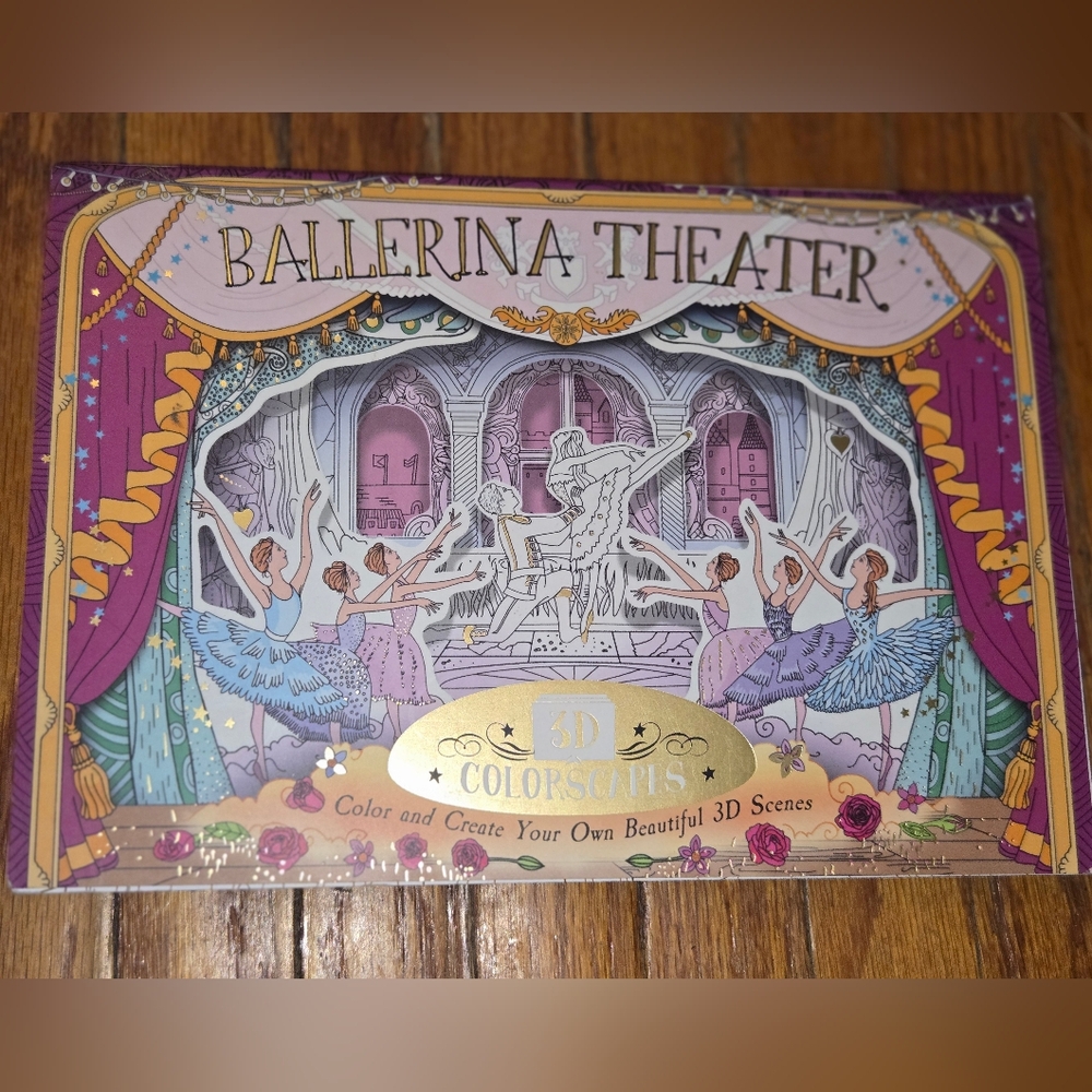 Ballerina Theater 3D Colorscapes Create Your Own Beautiful 3D Scene
